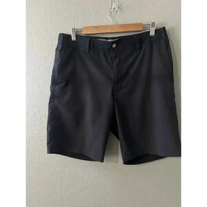 Callaway Mens 34 Golf Shorts Performance Flat Front 10" Inseam Black